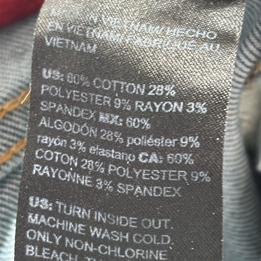NWT WHBM The Short blue jean shorts - Picture 6 of 6